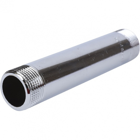 Бочонок резьбовой латунный STOUT хром 3/4"x125мм