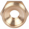 Футорка резьбовая латунная STOUT без покрытия 11/2"x1/2" ВН