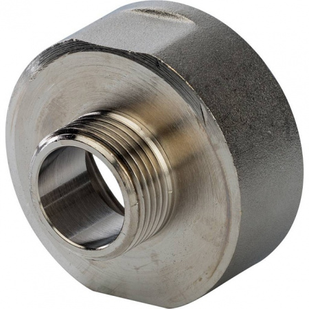 Муфта переходная резьбовая латунная STOUT никель 11/2"x3/4" ВН