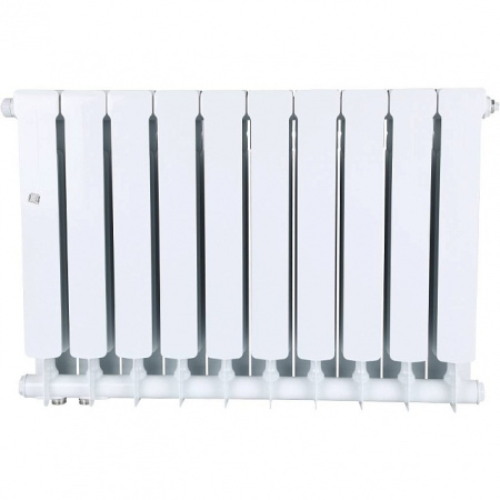 Радиатор биметаллический STOUT SPACE 500х10 секций, нижнее правое подключение