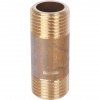 Бочонок резьбовой латунный STOUT без покрытия 1/2"x50мм