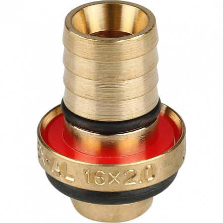 МЦ Тройник резьбовой цанга для металлопласта STOUT Ø16х1/2"х16 Н
