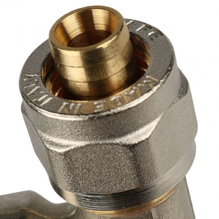 МЦ Тройник резьбовой цанга для металлопласта STOUT Ø16х1/2"х16 В