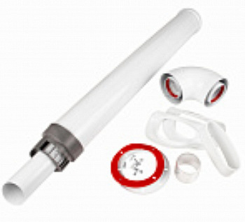 Комплект коаксиальный ESSAN 60/100 универсальный антилед