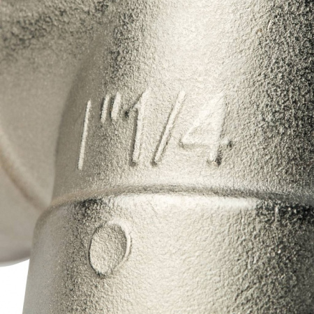 Угол резьбовой латунный STOUT никель 11/4" В
