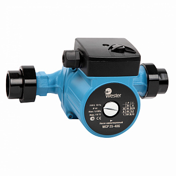Насос циркуляционный WESTER WCP 25-40G 180 мм (с гайками)
