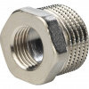 Футорка резьбовая латунная STOUT никель 1/2"x1/4" ВН