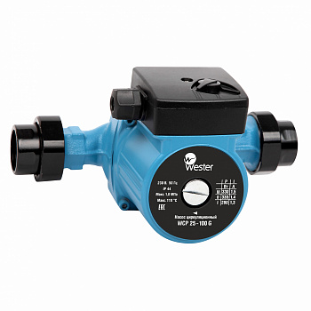 Насос циркуляционный WESTER WCP 25-100G 180 мм (с гайками)
