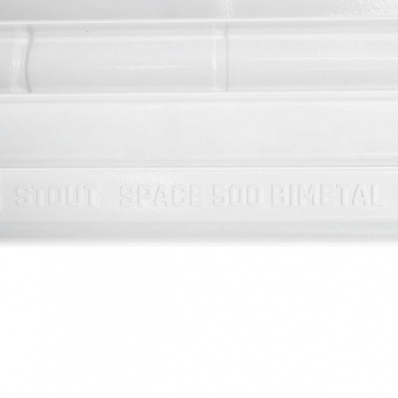 Радиатор биметаллический STOUT SPACE 500х6 секций