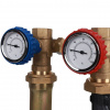 ГБМ Насосная группа STOUT для твердотопливных котлов, с насосом GRUNDFOS UPSO25-65 DN25 (1")