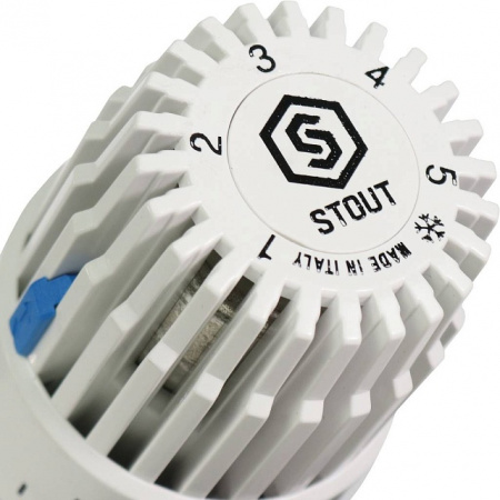 Головка термостатическая газо-жидкостная STOUT M30x1,5 (от +6°С до +28°С)