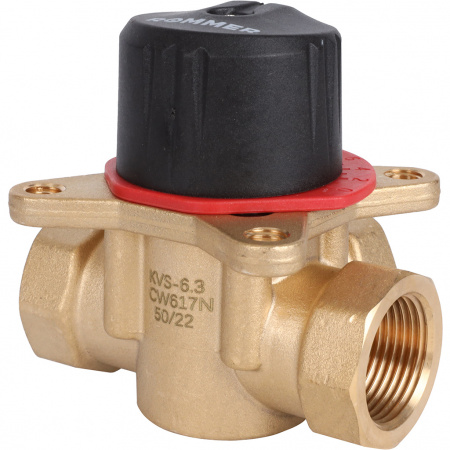 Клапан трехходовой смесительный ROMMER 3/4" KVs 6,3