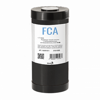Картридж сменный угольный гранул. ESSAN EFCA10BB, для корпуса 10BB, для мех. и сорбцион очистки