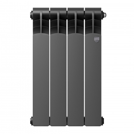 Радиатор биметаллический ROYAL THERMO REVOLUTION BIMETALL Noir Sable 2.0 500x4 секции