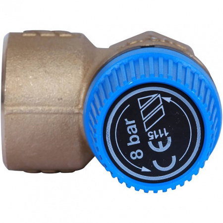 Клапан предохранительный для систем водоснабжения STOUT 1/2" (8 бар)