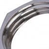 Контргайка резьбовая латунная STOUT никель 3/8"