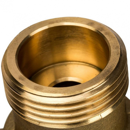Клапан трехходовой термостатический смесительный STOUT 1" Н-11/2" В-1" Н (60°С)
