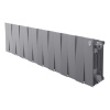 Радиатор биметаллический ROYAL THERMO PIANOFORTE SILVER SATIN 200x16 секций, серый