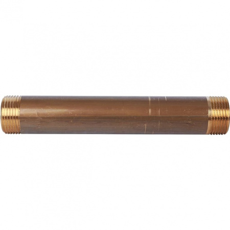 Бочонок резьбовой латунный STOUT без покрытия 3/4"x150мм