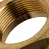 Футорка резьбовая латунная STOUT без покрытия 2"x11/4" ВН
