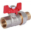 Кран шаровой с американкой ROMMER бабочка 1/2" ВН