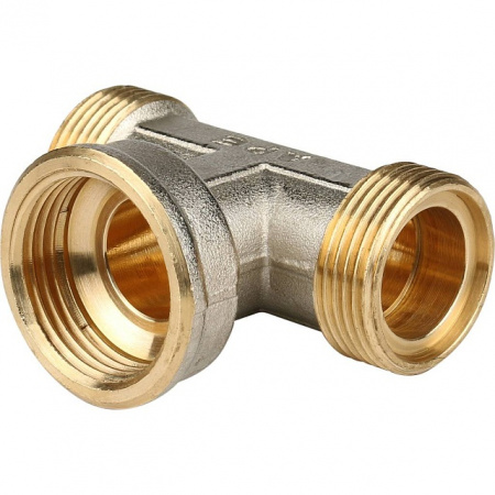 МЦ Тройник резьбовой цанга для металлопласта STOUT Ø20х3/4"х20 В