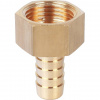 Штуцер резьбовой латунный STOUT без покрытия 1/2"x12мм В