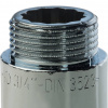 Удлинитель резьбовой латунный STOUT хром 3/4"x60мм ВН