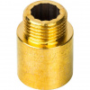 Удлинитель резьбовой латунный STOUT без покрытия 1/2"x25мм ВН
