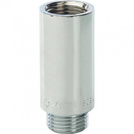 Удлинитель резьбовой латунный STOUT хром 1/2"x50мм ВН