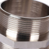 Ниппель переходной резьбовой латунный STOUT никель 3"x2 1/2" Н