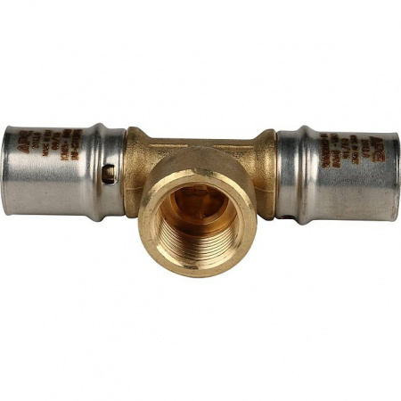 МП Тройник резьбовой пресс для металлопласта STOUT Ø20х1/2"х20 В