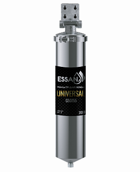 Корпус-колба фильтра из нержавейки ESSAN UNIVERSAL горячая и холодная вода 20BB, 1" Н (ПРЕМЬЕР)