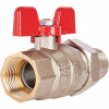 Кран шаровой с американкой STOUT бабочка EPDM 3/4"