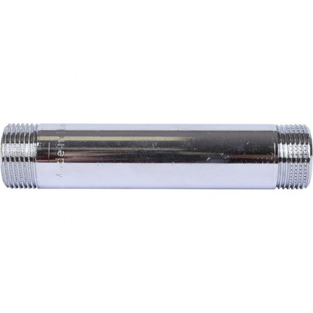 Бочонок резьбовой латунный STOUT хром 3/4"x120мм