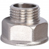 Переход под ключ резьбовой латунный STOUT никель 3/4"х3/4" ВН