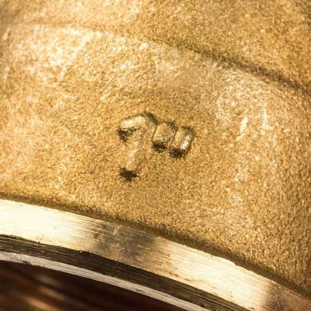 Угол резьбовой латунный STOUT без покрытия 1" В