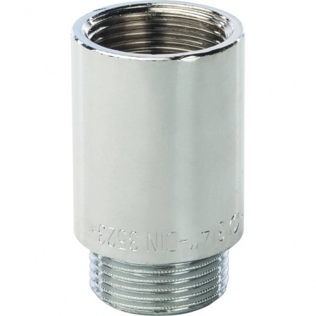 Удлинитель резьбовой латунный STOUT хром 3/4"x40мм ВН