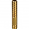 Сгон резьбовой латунный STOUT без покрытия 1/2"x200мм