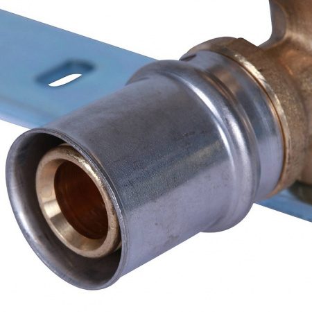 МП Настенный комплект для смесителя пресс для металлопласта STOUT Ø20х1/2"