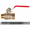 Кран шаровой ROMMER рукоятка 1/2" ВН