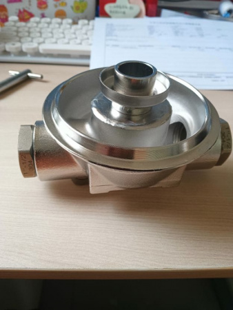 Корпус-колба фильтра из нержавейки ESSAN CONFIDENT горячая и холодная вода 10SL, 1/2" В