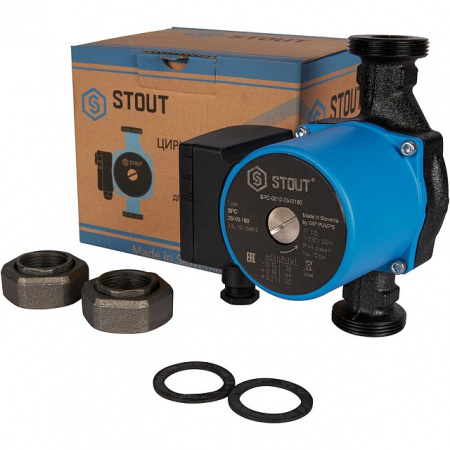 Насос циркуляционный STOUT 25/40-180