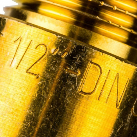 Удлинитель резьбовой латунный STOUT без покрытия 1/2"х15мм ВН