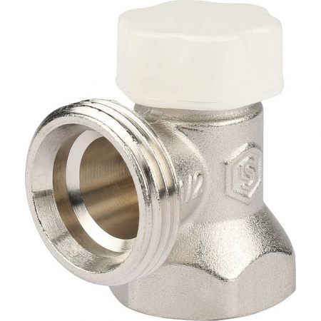 Клапан запорно-балансировочный угловой STOUT 1/2" (SVL-1156-000015)
