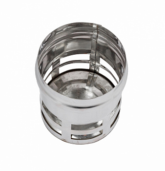 Наконенчик газоотвода ESSAN горизонтальный нерж. конусный