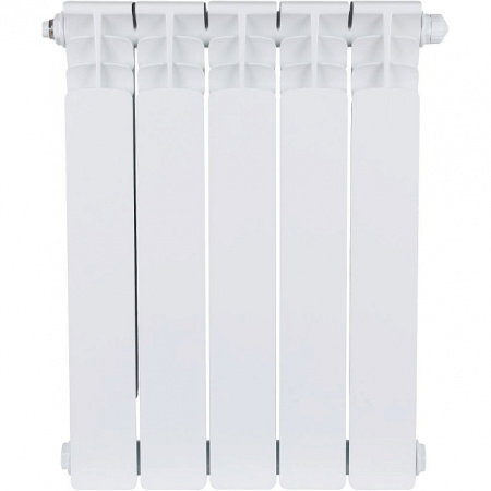 Радиатор биметаллический STOUT SPACE 500х5 секций, нижнее правое подключение