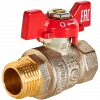 Кран шаровой ROMMER бабочка 1/2" ВН неполнопроходной