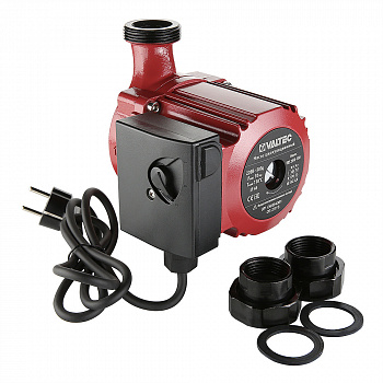 Насос циркуляционный VALTEC RS 25/8 180 (25x80) с гайками