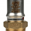 МП Муфта резьбовая пресс для металлопласта STOUT Ø20х3/4" Н